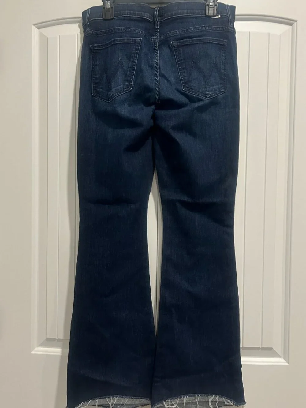 Mother The Weekender Fray in Mint Condition Dark Wash Jeans Women's Size 30